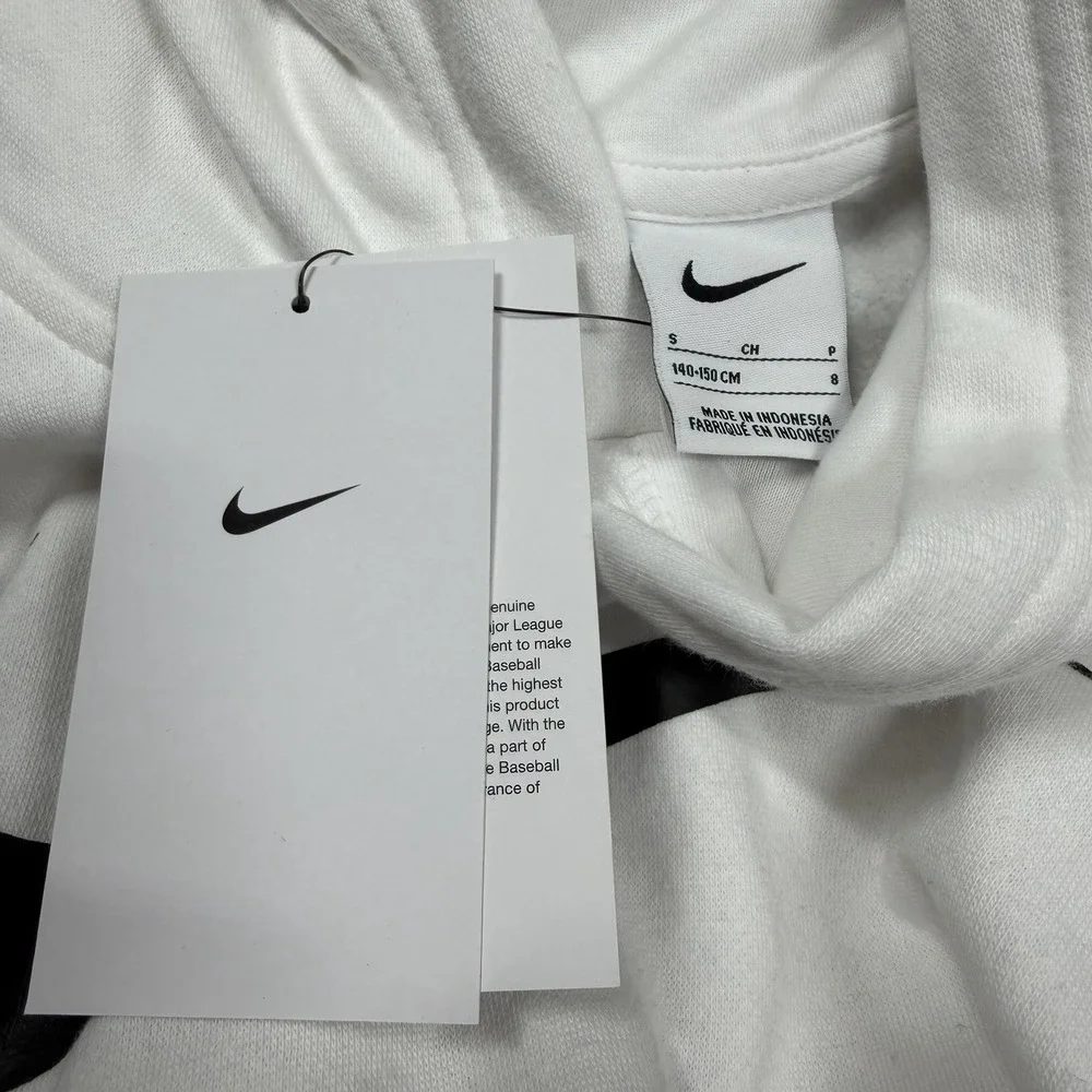 Nike Chicago White Sox MLB Youth Small‎ (8) White Hoodie New
